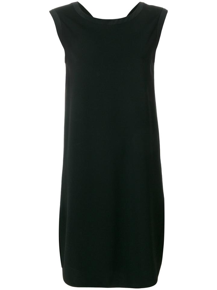 Max Mara Sleeveless Shift Dress - Black
