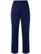 Bellerose High-waisted Worker Trousers - Blue
