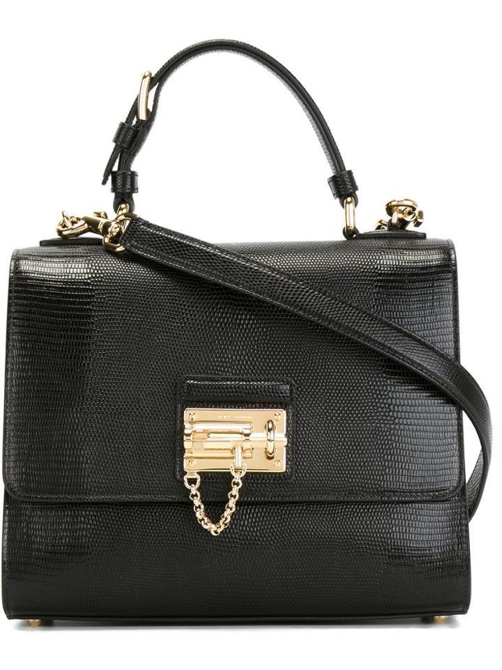 Dolce & Gabbana Medium 'monica' Tote - Black