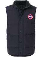 Canada Goose Slim-fit Padded Gilet - Blue