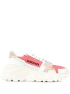 Hide & Jack Colour Block Sneakers - Pink