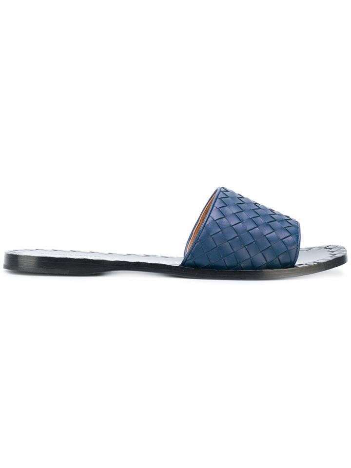 Bottega Veneta Ravello Slides - Blue