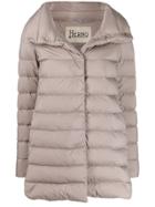 Herno High Neck Padded Jacket - Grey