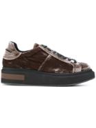 Paloma Barceló Platform Low Top Sneakers - Brown