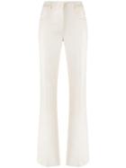 Giambattista Valli Studded Flared Trousers - White