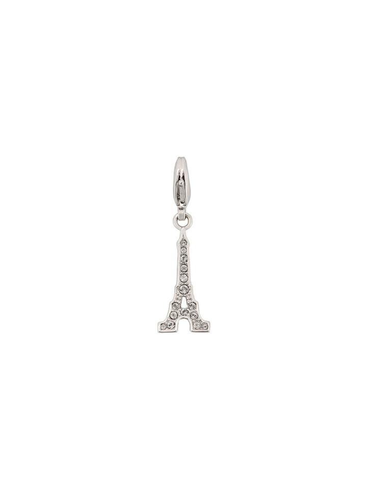 Karl Lagerfeld Eiffel Tower Necklace Charm - Silver