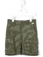 Il Gufo Camouflage Print Shorts, Boy's, Size: 6 Yrs, Green