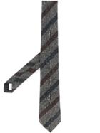 Cerruti 1881 Diagonal Stripe Tie - Grey