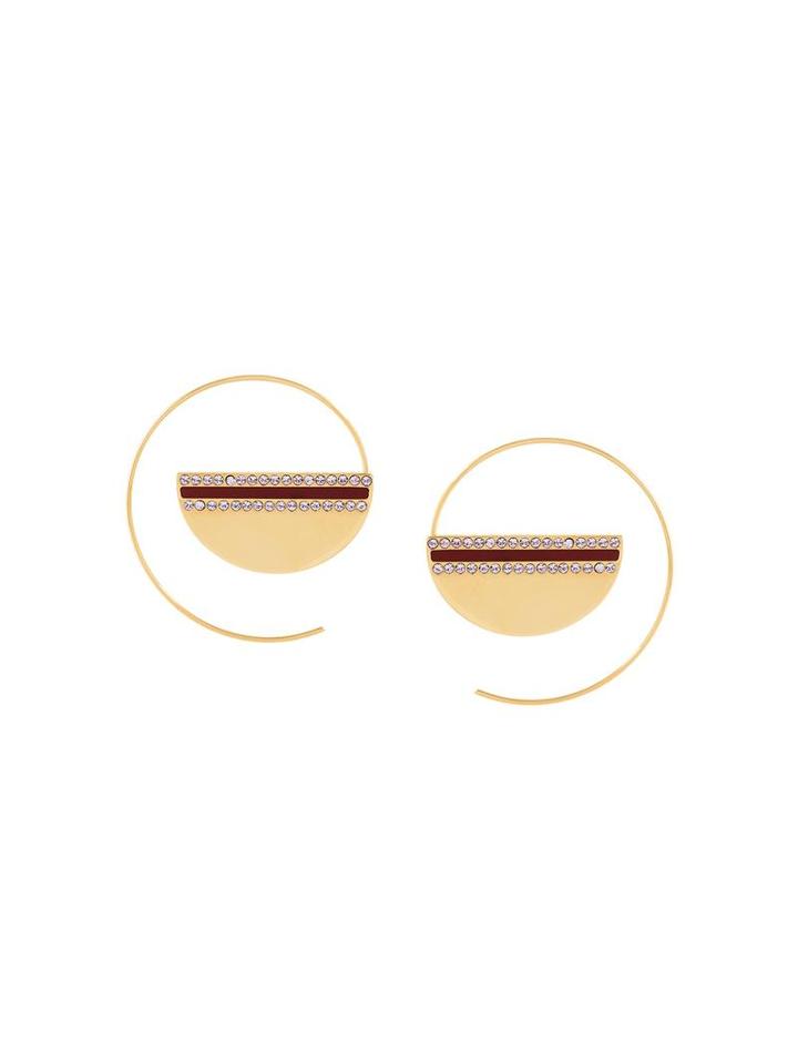 Ca & Lou 'alek' Earrings, Women's, Metallic