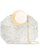 Nathalie Trad Moon Crossbody Bag - White