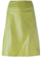 Jil Sander A-line Short Skirt