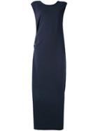 Humanoid 'dorie' Maxi Dress, Women's, Size: Large, Blue, Cotton/spandex/elastane