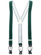 Dell'oglio Striped Braces - Green