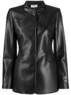 Coperni Faux Leather Jacket - Black