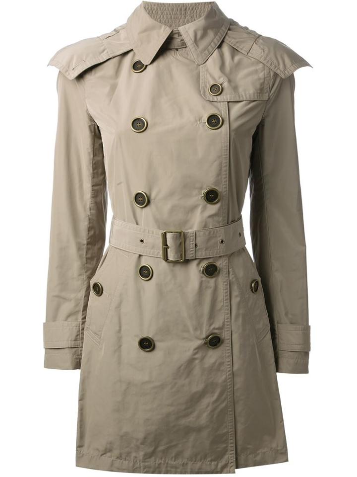 Burberry Classic Trench Coat, Women's, Size: 4, Nude/neutrals, Polyester/cupro