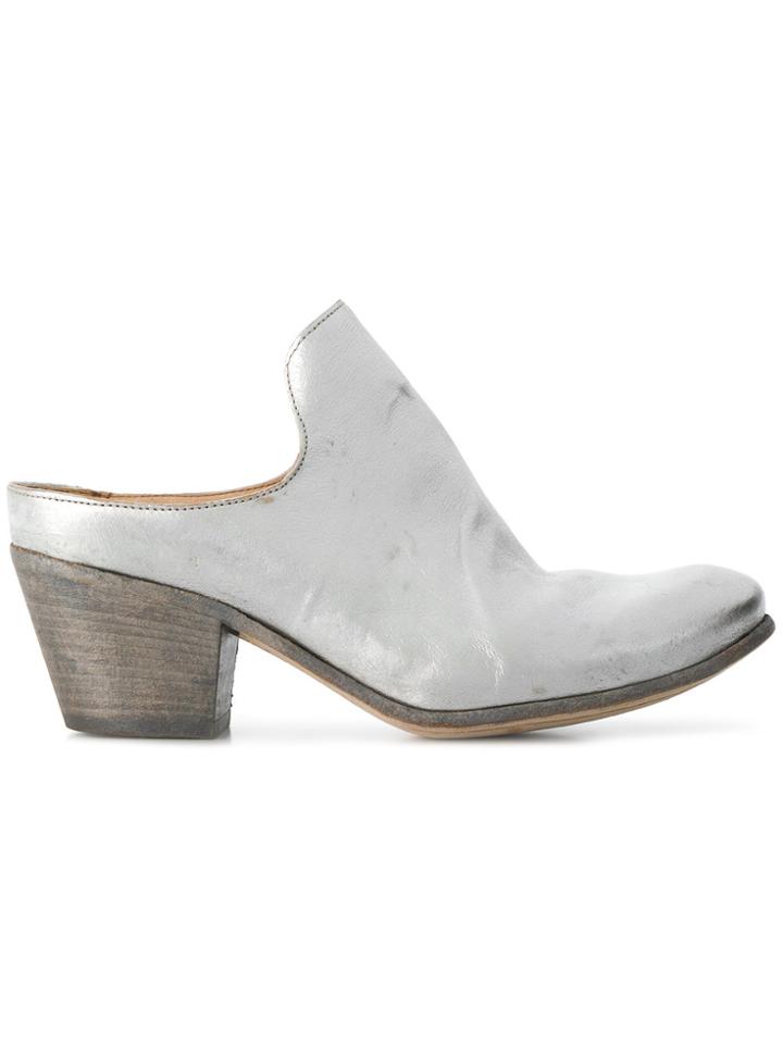 Officine Creative Giselle Mules - Metallic