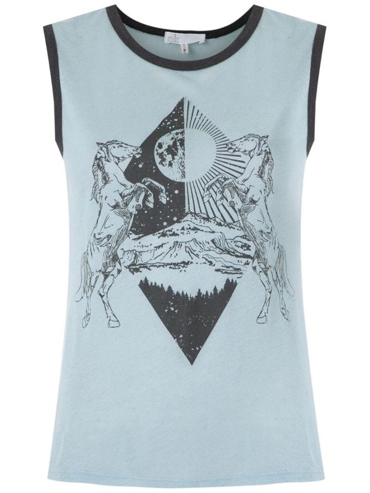 Nk Bruna Printed Tank - Blue