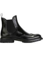 Church's Slip-on Ankle Boots With Brogue Detailing - Black