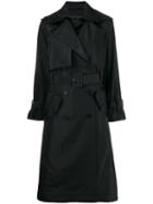 Eudon Choi Double Breasted Coat - Black