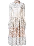 Sophie Theallet 'paysage Terre' Dress, Women's, Size: 10, White, Cotton