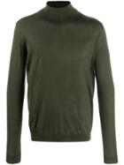 Roberto Collina Rollneck Knit Sweater - Green
