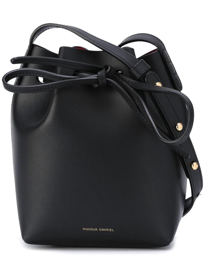 Mansur Gavriel Mini Mini Crossbody Bag - Black