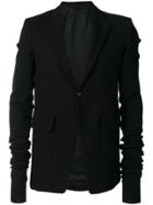 Rick Owens Extra Long Sleeved Jacket - Black