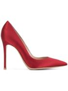 Gianvito Rossi 105 Pointed Pumps - Red