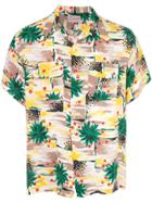 Fake Alpha Pre-owned Hawaiian Print Shirt - Multicolour