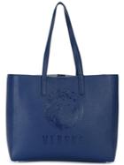 Versus Large Double Straps Tote, Women's, Blue