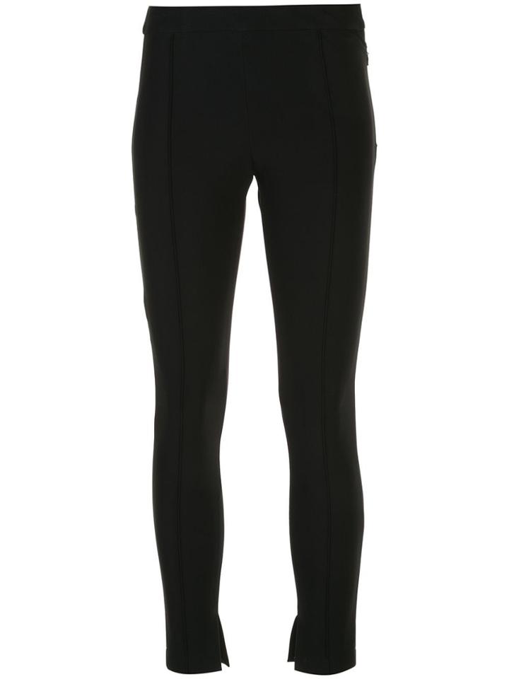 Adam Lippes Mid Rise Skinny Trousers - Black