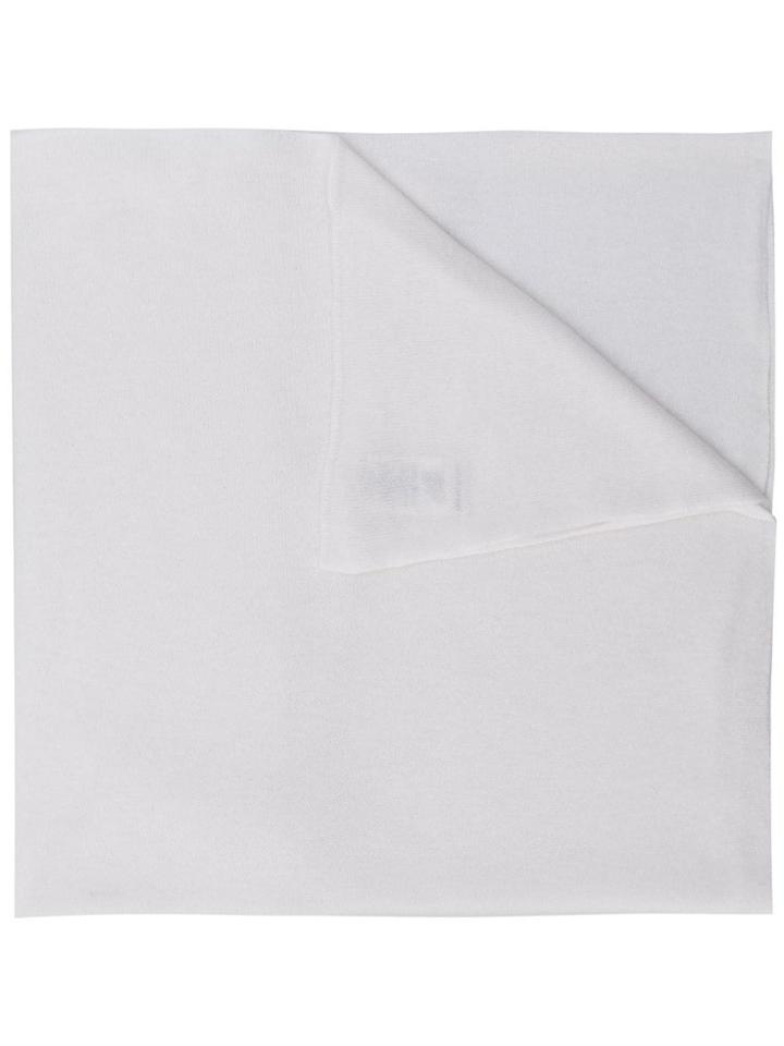 Lamberto Losani Long Scarf - White