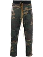 Rhude Inlay Camouflage Trousers - Green