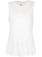 321 'muscle' Sleeveless T-shirt - White