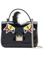 Furla Chain Strap Crossbody Bag - Black