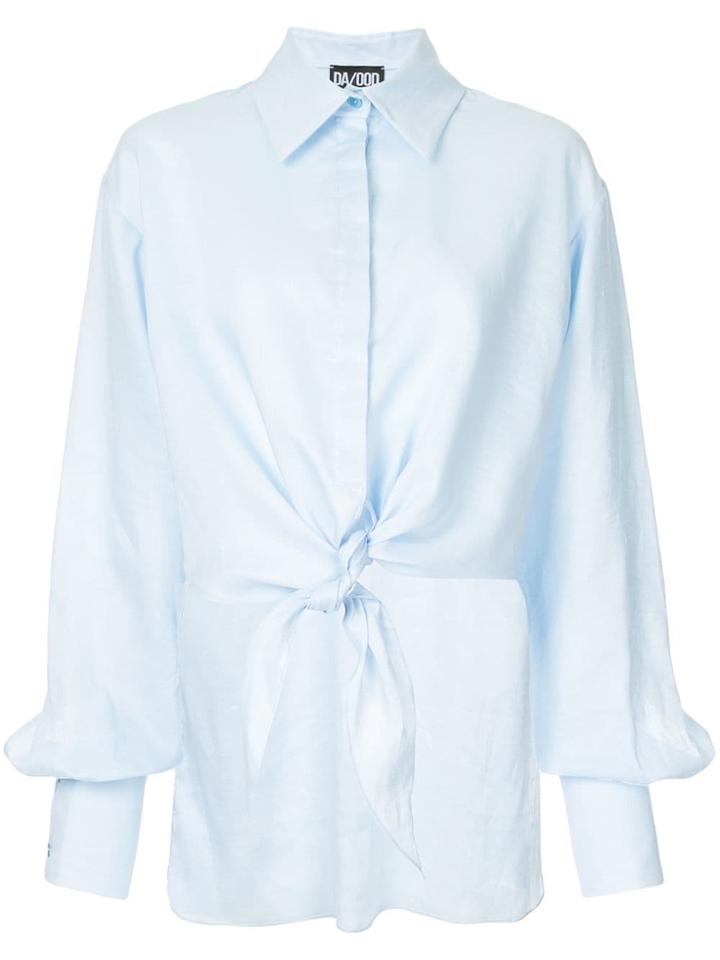 Dalood Oversized Collar Shirt - Blue