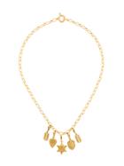 True Rocks Coachella Unique Pendant Charm Bracelet - Metallic