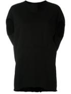 Rick Owens Drkshdw Cap-sleeve Top