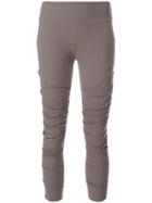 Lost & Found Ria Dunn Cropped Fitted Leggings - Grey