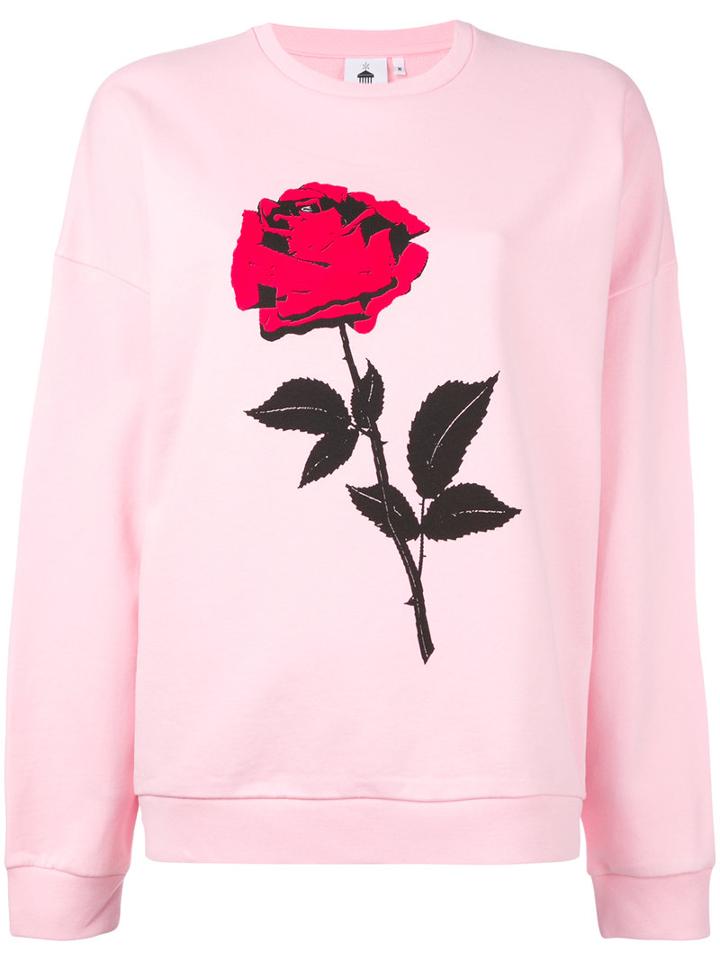 Carhartt - Wip X Pam Radio Sweatshirt - Women - Cotton - L, Pink/purple, Cotton