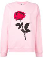 Carhartt - Wip X Pam Radio Sweatshirt - Women - Cotton - L, Pink/purple, Cotton
