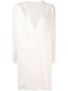 Ballsey Fine Knit Cardi-coat - White