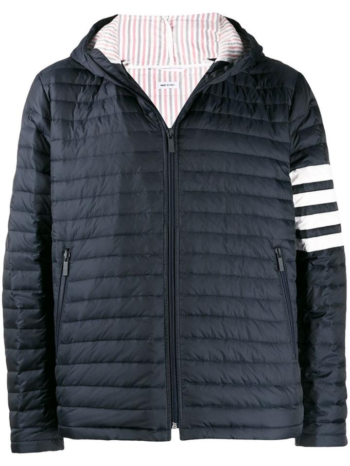 Thom Browne 4-bar Stripe Padded Jacket - Blue