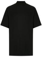 À La Garçonne High Neck T-shirt - Black