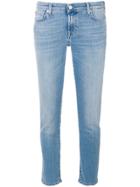 7 For All Mankind Pyper Cropped Jeans - Blue