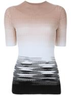 Missoni Gradient Sweater, Women's, Size: 40, Brown, Wool