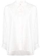 Y's High Low Shirt - White