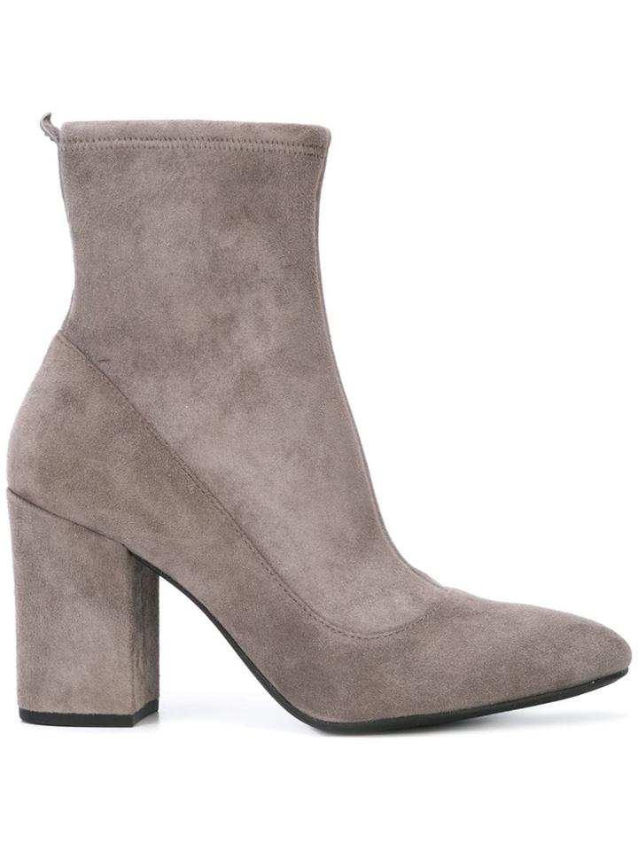 Coach Coach G2826 Leb Leather/fur/exotic Skins->suede - Grey