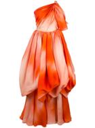 Isabel Sanchis Tie-dye Asymmetric Dress - Multicolour