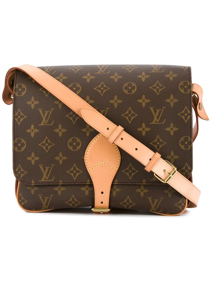 Louis Vuitton Vintage Cartouchiere Crossbody Bag - Brown